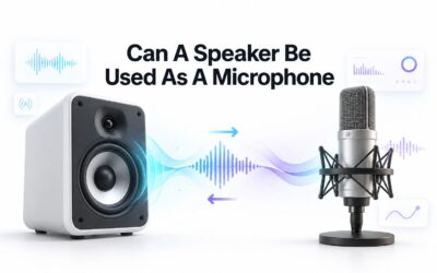 Can a Speaker Be Used as a Microphone?